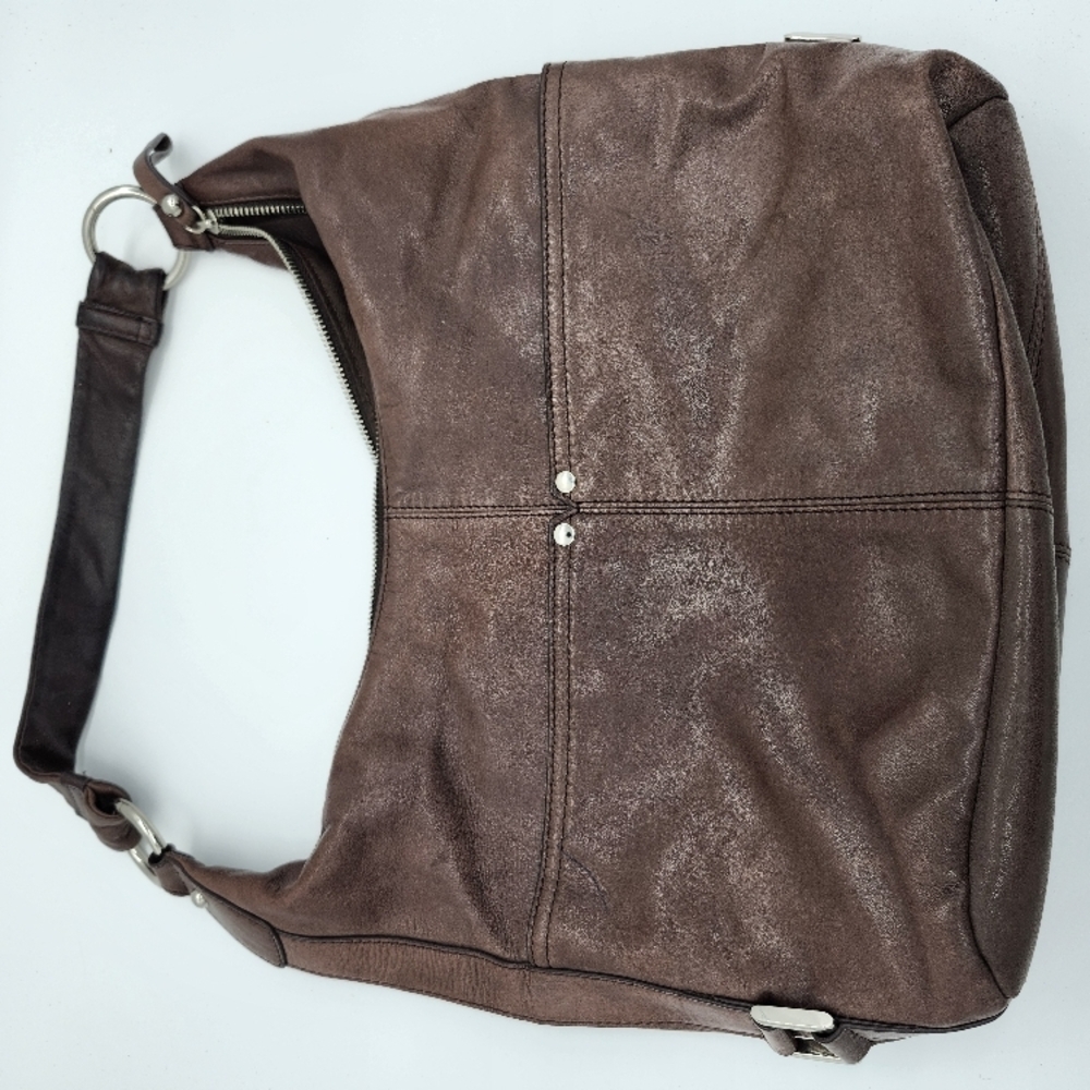 Brown Leather Shoulder Bag